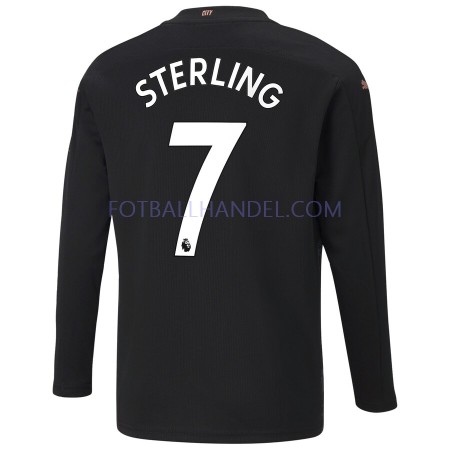 Herre Fotballdrakter Manchester City Raheem Sterling 7 Borte 2020-21 Langermet